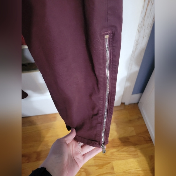 J Brand Kassidy Skinny Utility Jeans with Zipper Detailing Size 30 - Picture 2 of 5